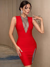 Rhineston Cocktail Dress