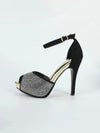 Platform Strass Heels