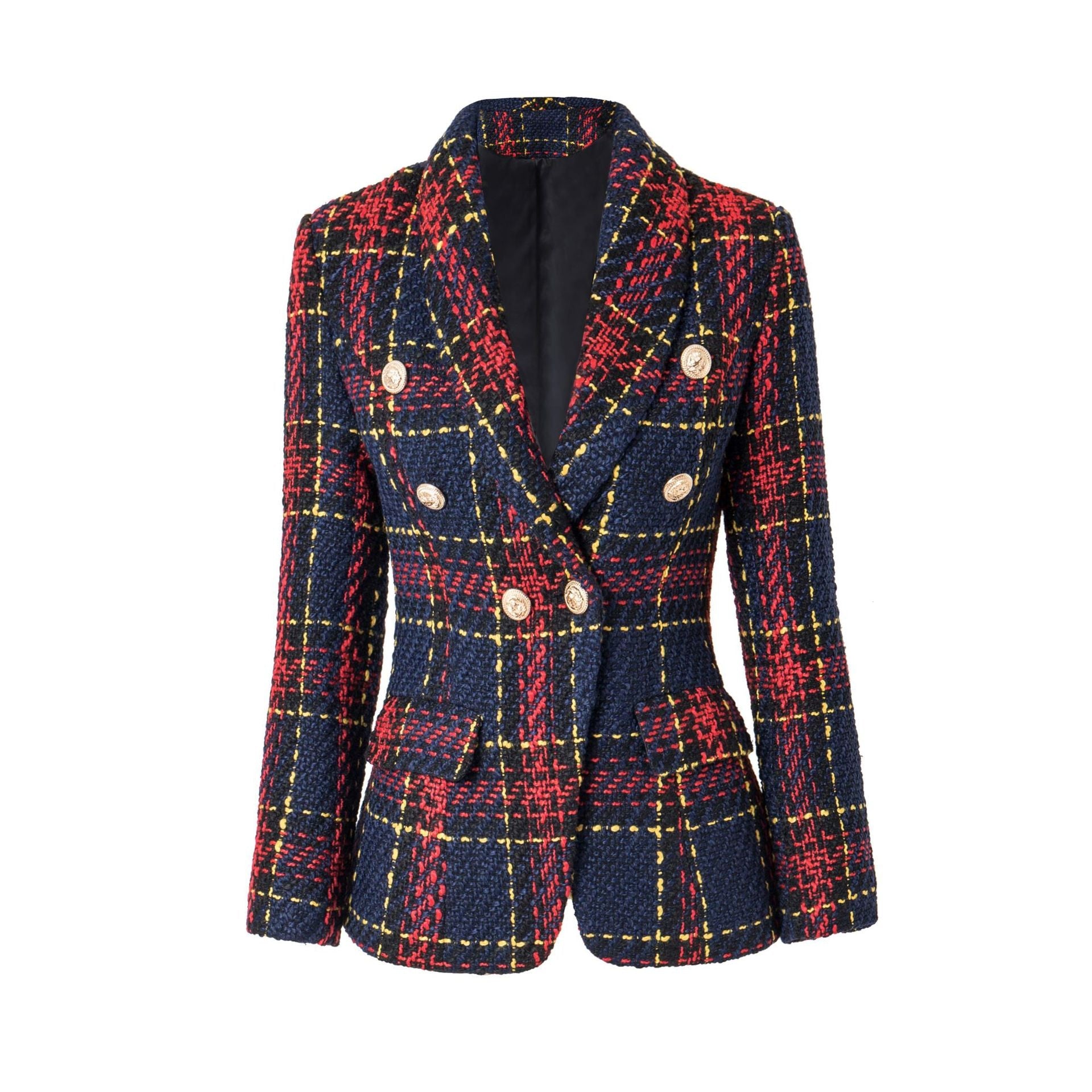 Gold button scottisch vintage blazer