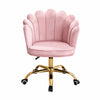 Velvet Schelp Bureaustoel